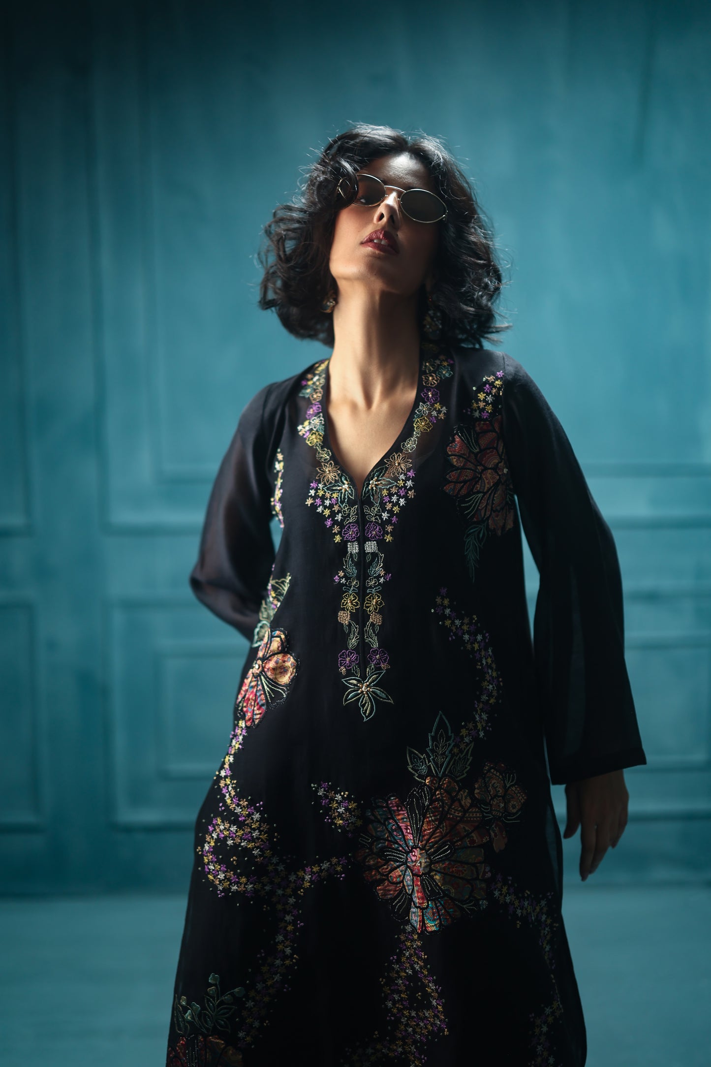 Mehrunissa Long Kurta